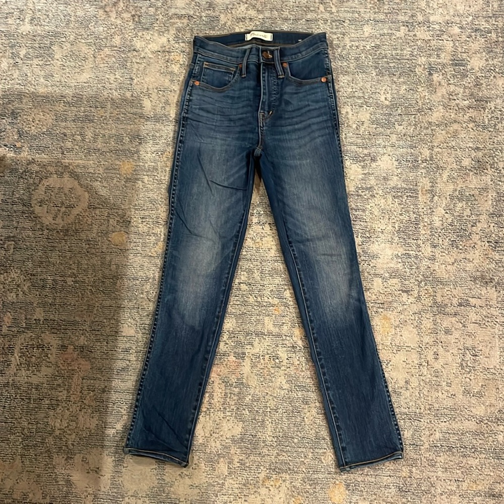 Madewell High Rise Skinny Jeans! Size 24!